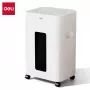 Niszczarka dokumentów Deli ET048, cięcie krzyżowe, 8 arkuszy, 15 l, czarna
