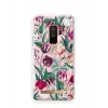 iDeal Of Sweden PRINTED Back Cover do Samsung Galaxy S9+, 15,8 cm (6,2 inch), Pink Blossom, Wielokolorowy (różowy, fioletowy, biały)