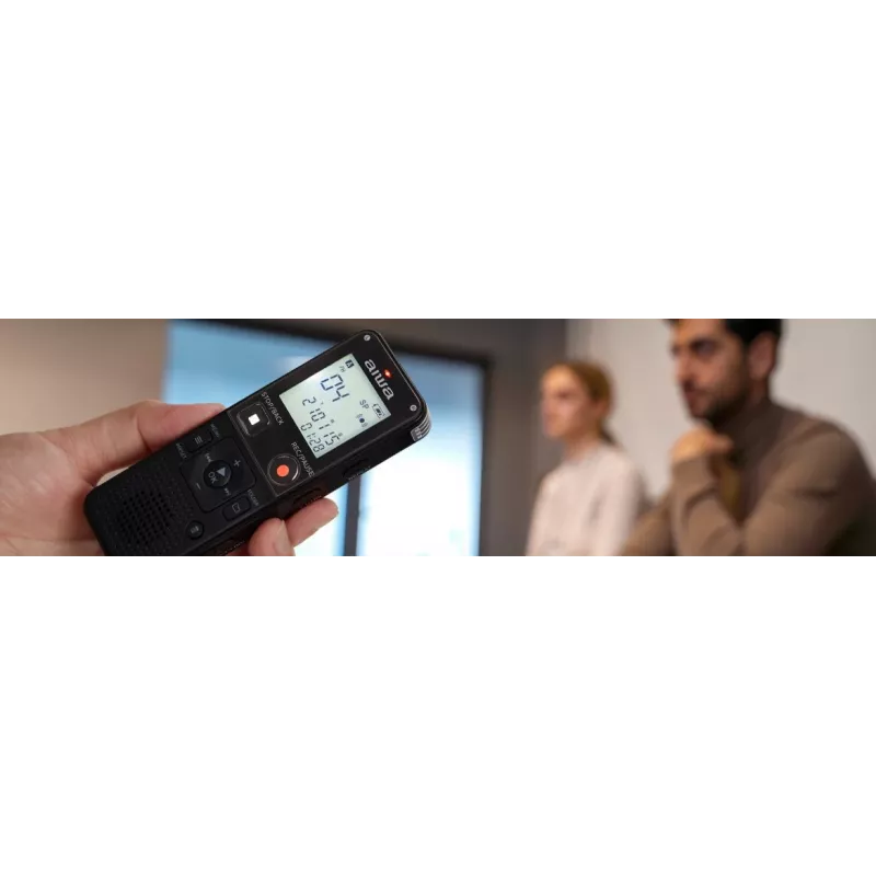 AIWA DVR-A600 Cyfrowy rejestrator dźwięku 8GB Czarny