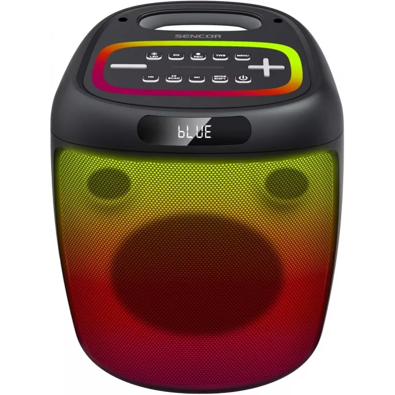 SENCOR Partycon BASE Przenośny Głośnik Bluetooth 100W, IPX4, TWS, LED