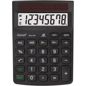 Rebell Eco 310 Kalkulator Biurkowy Czarny