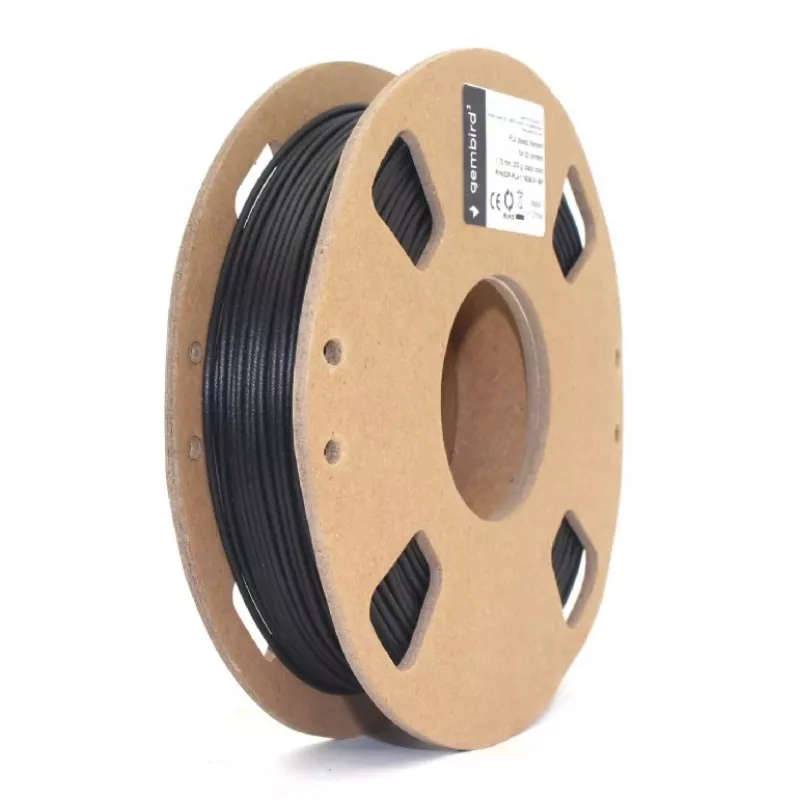 Gembird PLA Filament 1.75 mm Black 200 g