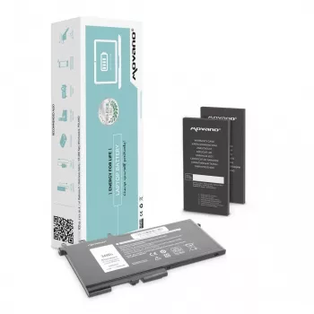 Bateria MITSU 3DDDG do Dell Latitude 5280 5480 5495 5580 - 3000 mAh (34 Wh)