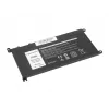 Bateria MITSU WDX0R P75F P62F P66F T2JX4 WDXOR do Dell - 3400 mAh (39 Wh)