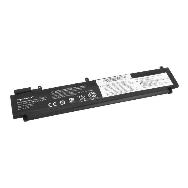 Bateria MITSU L17L3P71 01AV478 do Lenovo ThinkPad T480s - 4650 mAh (54 Wh)