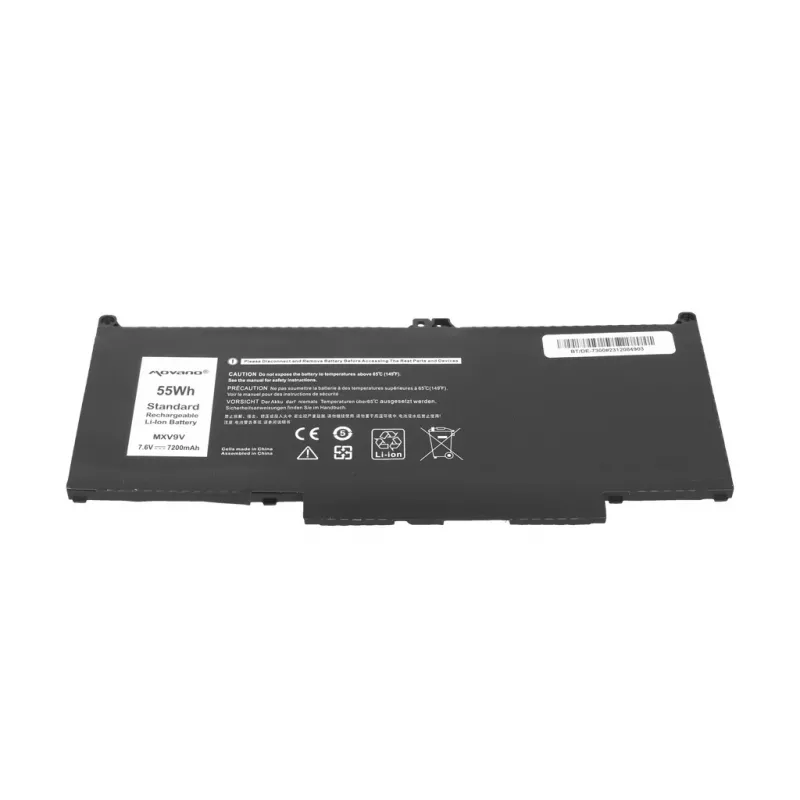Bateria MITSU MXV9V do Dell Latitude 5300 5310 7300 7400 - 7200 mAh (55 Wh)