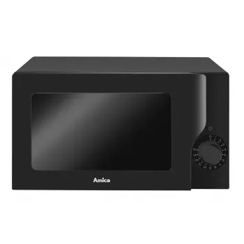 Kuchenka mikrofalowa AMICA AMGF17M2B z grillem, 17L, 700W, Czarny