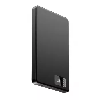 GEMBIRD PB05-WPC15M-LCD-01 Wireless Magnetic Power Bank 5000mAh 15W LCD Black