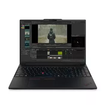 Lenovo ThinkPad P16s G5 Mobile Workstation - 16 inch 2.8K OLED, Intel Core Ultra 9 HX, 64GB RAM, 1TB SSD, NVIDIA RTX 2000 Ada, Windows 11 Pro, Czarny