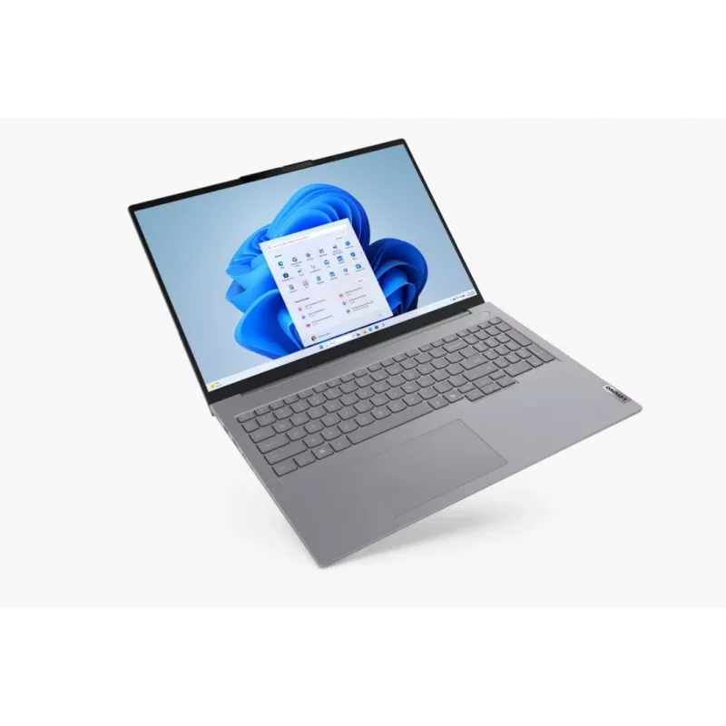 LENOVO ThinkBook 16 G8 Laptop, Intel Core Ultra 7 255H, 16GB RAM, 512GB SSD, 16.0 inch WUXGA, Arctic Grey, Windows 11 Pro, 3 Years Warranty + CO2 Offset