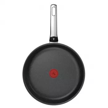 Patelnia Tefal Excell Fusion 28 cm z powłoką nieprzywierającą z tytanu i wskaźnikiem Thermo-Signal