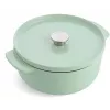 KitchenAid Żeliwny Garnek Emaliowany 26 cm, Pistacja
