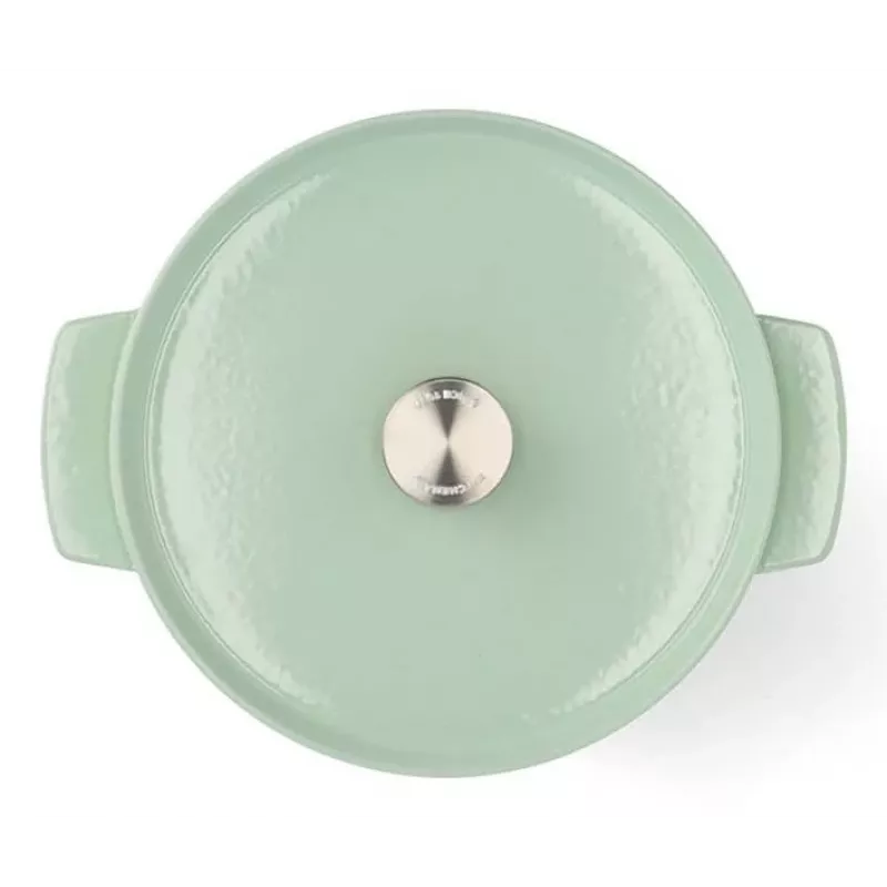 KitchenAid Żeliwny Garnek Emaliowany 26 cm, Pistacja