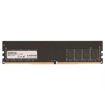 2-Power DDR4 8 GB 288-Pin DIMM Desktop Memory Module (PC4-21300, 2666 MHz, CL19, 1.2V, Non-ECC, Unbuffered, Single Rank)