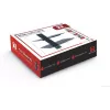 RED EAGLE TWO Półka szklana przezroczysta 450x350 mm szkło hartowane