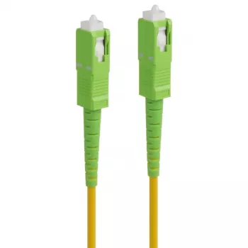 Kabel światłowodowy MACLEAN SC/APC do SC/APC Jednomodowy Simplex 1m G.657A2