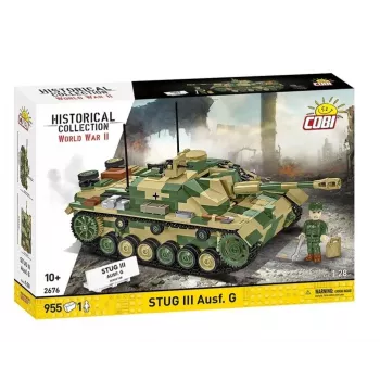 COBI KLOCKI StuG III Ausf. G Zestaw Klocków Konstrukcyjnych - 955 Elementów