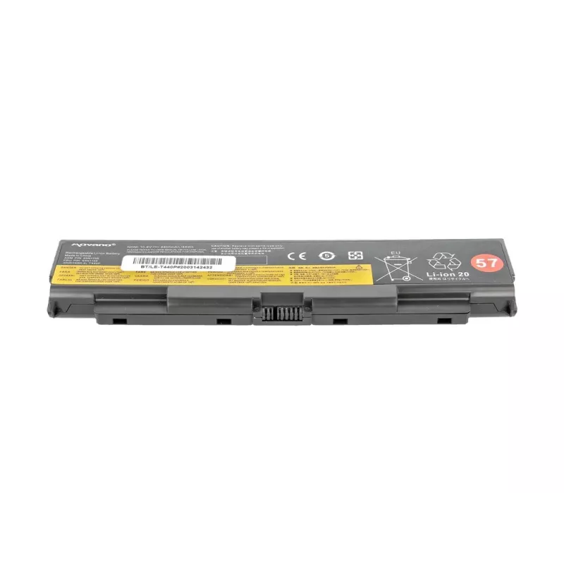 Bateria MOVANO 45N1153 do Lenovo ThinkPad W540 L540 T440P - 4400 mAh (48 Wh)