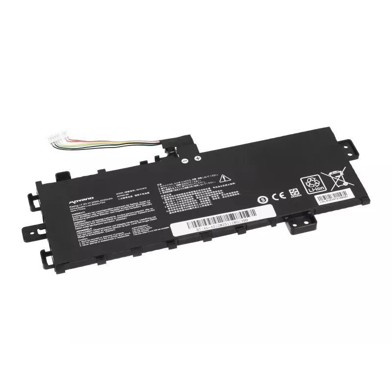 Bateria MOVANO B21N1818 C21N1818 do Asus VivoBook 17 D712 S712 X712 - 4240 mAh (32 Wh)