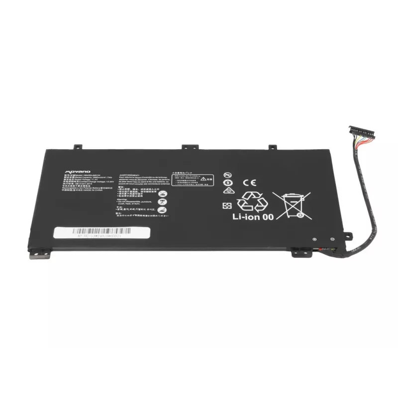 MOVANO Bateria do Huawei MateBook 13 WRT-W19 WX9 W29 HN-W19 HB4593J6ECW - 3660 mAh (41,7 Wh)