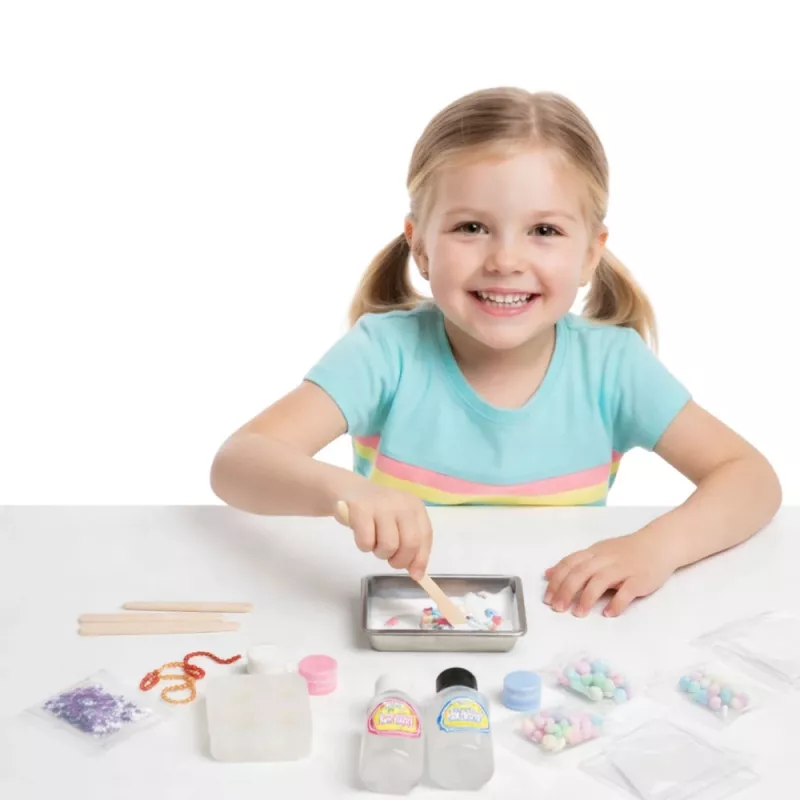 LEAN TOYS Zestaw kreatywny DIY do tworzenia Squishies Łapa kota 44 szt.