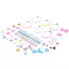 LEAN TOYS Zestaw kreatywny DIY do tworzenia opasek z muszelek syrenki