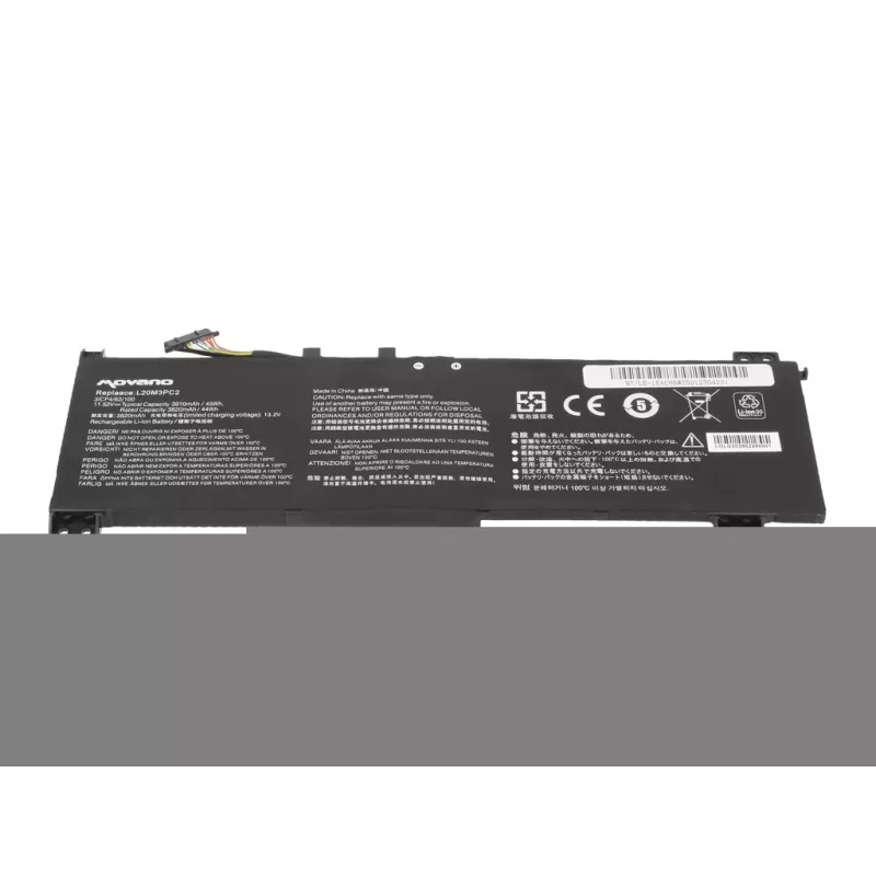 MOVANO Battery L20C3PC2 L20M3PC2 L20L3PC2 do Lenovo IdeaPad Gaming 3 15ACH6 15IHU6 - 3750 mAh (43 Wh)