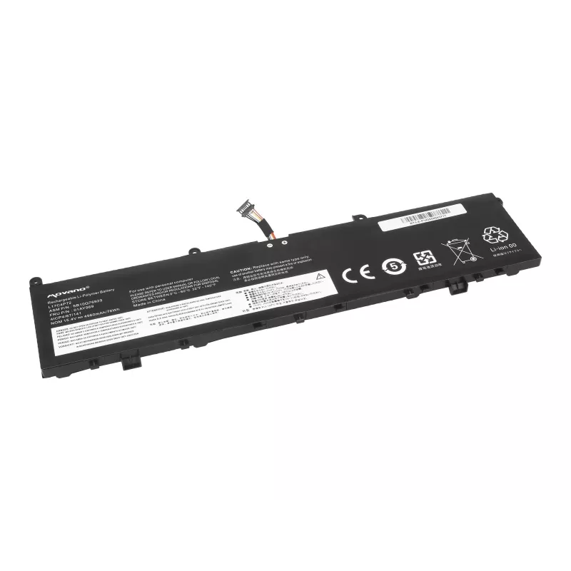 Bateria MOVANO L17C4P72 L17M4P72 do Lenovo ThinkPad P1 X1 Extreme 1. i 2. gen 01AY969 - 4960 mAh (76 Wh)
