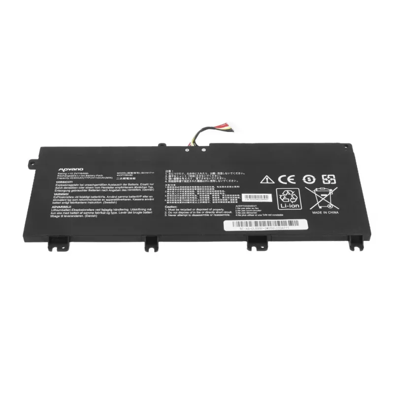 Bateria MOVANO B41N1711 do Asus ROG Strix GL703VD GL503VM GL503VD FX503VM - 4240 mAh (64 Wh)