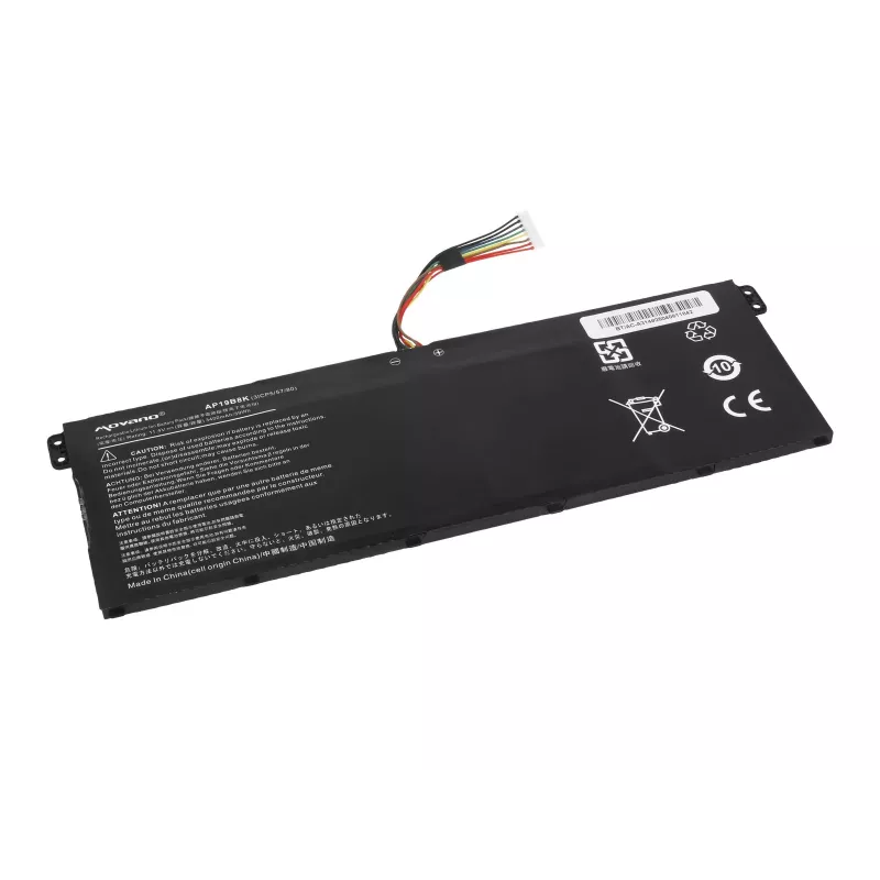 Bateria MOVANO AP19B8K do Acer Aspire 3 A314-22 A315-56 A315-57 A315-58 A317 - 3400 mAh (39 Wh)