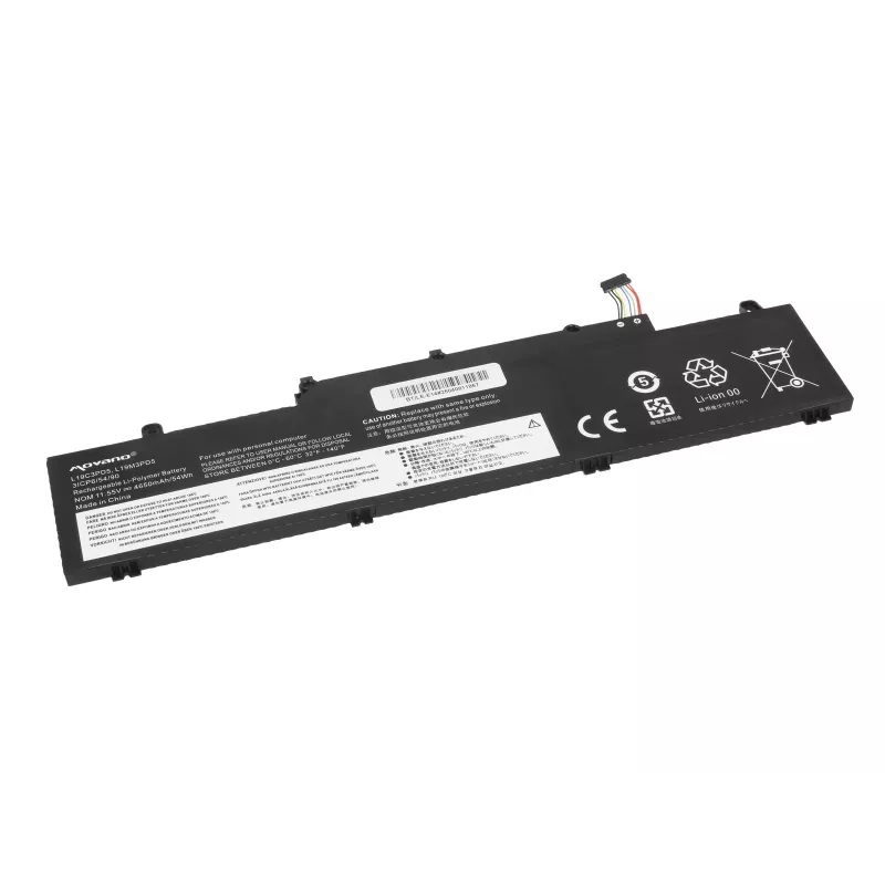 Bateria MOVANO L19M3PD5 L19C3PD5 L19D3PD5 do Lenovo ThinkPad E14 E15 Gen2 Gen3 Gen4 - 4650 mAh (54 Wh)