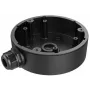 Hikvision DS-1280ZJ-PT6-Y Puszka montażowa, czarna, stop aluminium, odporna na warunki atmosferyczne, wewnątrz/na zewnątrz