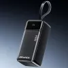 AWEI PA-105 Power Bank 40000mAh 22.5W PD QC 3.0 USB-C Czarny