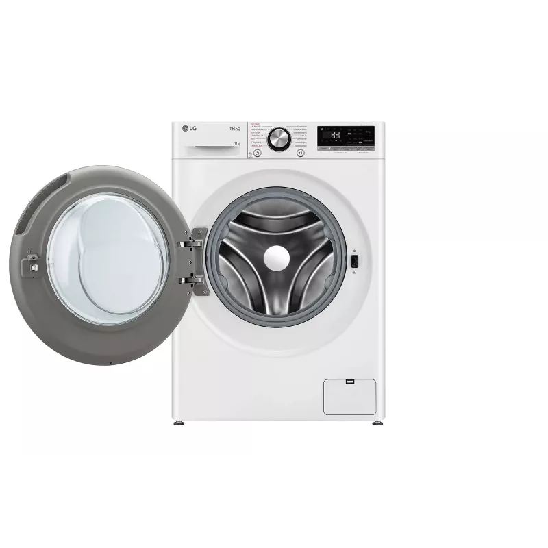 LG Electronics F6WR7011 Pralka (11 kg, 1600 obr/min, Biała, Wi-Fi)