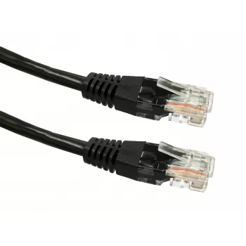 TB Cable Patchcord Cat.6 RJ45 UTP 1m Czarny