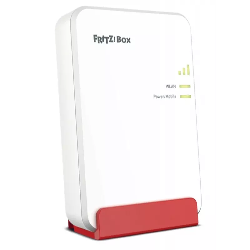 FRITZ!Box 6860 5G v2 5G/4G router mobilny z Wi-Fi 6 Dual-Band, Gigabit LAN, stacją bazową DECT