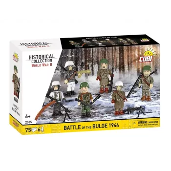 COBI Small Army Bitwa o Ardeny 1944 Klocki Konstrukcyjne, 75 Elementów, 1 Figurka Żołnierza USA