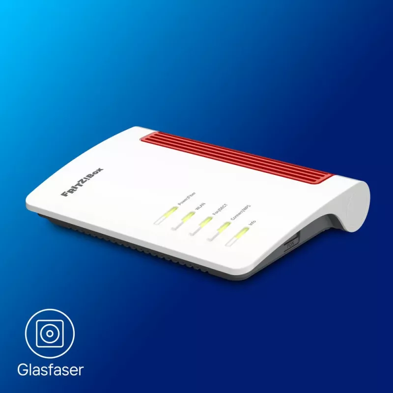 FRITZ! Box 5630 Biały Dwuzakresowy Router Wi-Fi 6 DSL/VDSL z Bazą DECT, Gigabit Ethernet, USB 2.0, SFP Cage