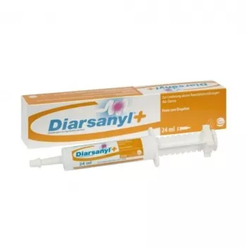 Ceva Diarsanyl Plus Pasta doustna dla psów i kotów z ostrą biegunką, strzykawka 24 ml