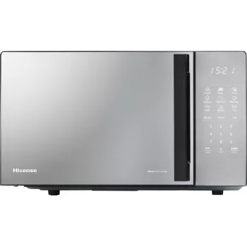 Hisense 742039 Wolnostojąca kuchenka mikrofalowa Solo 20L 700W Srebrna