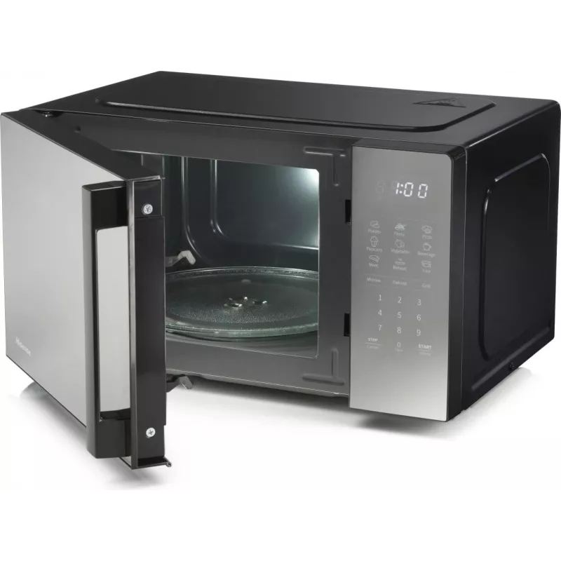 Hisense 742039 Wolnostojąca kuchenka mikrofalowa Solo 20L 700W Srebrna