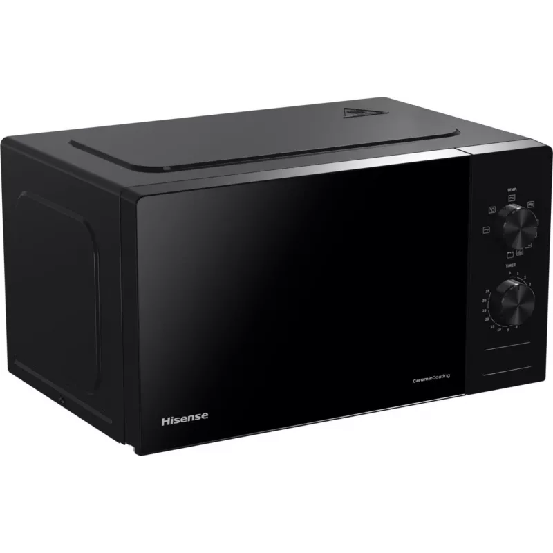 Hisense 741470 Wolnostojąca kuchenka mikrofalowa 700W 20L Czarna