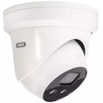 ABUS IPCB58511B 8 MP 4K IP Kamera kopułkowa z obiektywem 4 mm, PoE, IR noktowizja do 30 m, IP67/IK10, wbudowany mikrofon