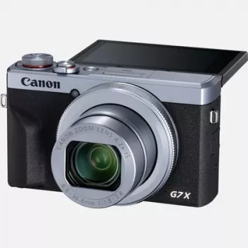 Aparat cyfrowy Canon PowerShot G7 X Mark III (20.1MP, 4.2x zoom optyczny, wideo 4K, Wi-Fi/Bluetooth) - Czarny