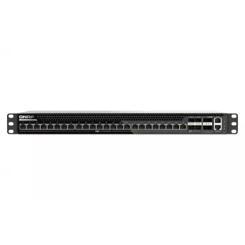 QNAP QSW-M7230-2X4F24T 30-portowy zarządzalny przełącznik Multi-Gigabit z 2x100GbE QSFP28, 4x25GbE SFP28, 24x10GbE RJ45, Layer 3 Lite