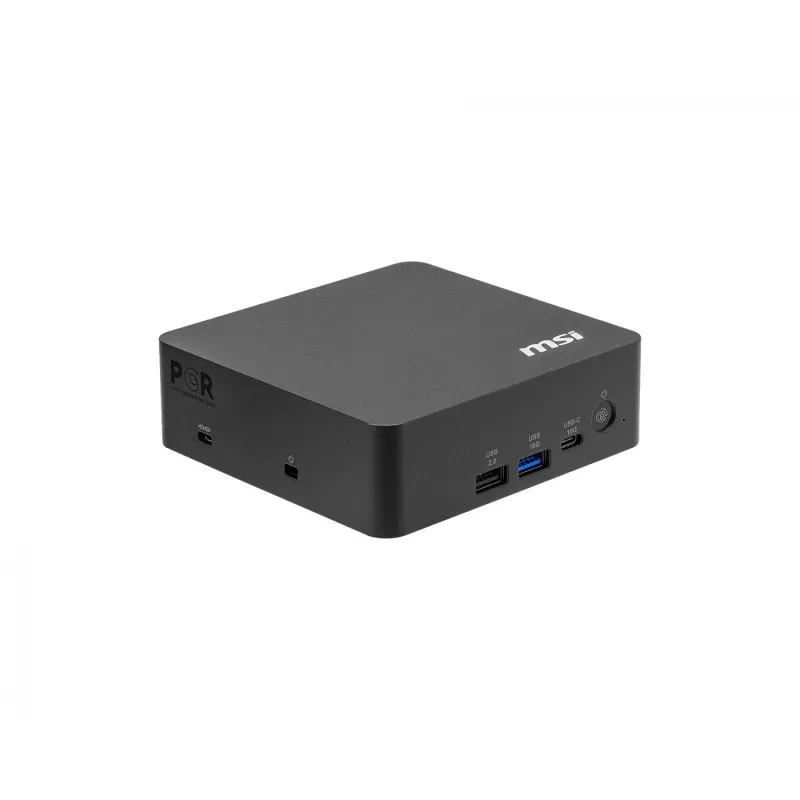 MSI Cubi NUC AI+ 3MG-003BEU Mini PC, Intel Core Ultra 9 386H, bez systemu operacyjnego, Wi-Fi 7, czarny