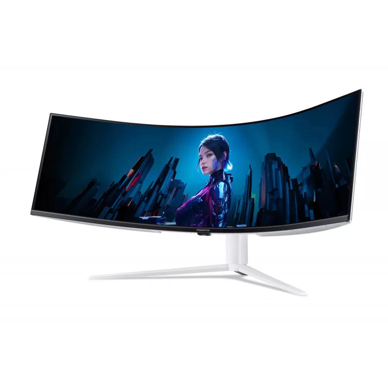 Acer Predator Z57A 57,1 cala Zakrzywiony 120Hz DQHD Monitor Gamingowy (Biały)