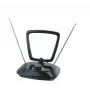 Philips SDV5200/12 Antena telewizyjna wewnętrzna z filtrem 5G, DVB-T/T2, kabel koncentryczny 1,85 m, czarna