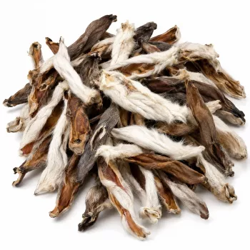 PTI PETITTO Królicze ucho z futrem dla psa - 1 kg