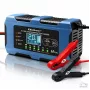 Qoltec 52669 Inteligentna ładowarka akumulatorów 12V 6A z funkcją regeneracji do AGM GEL LiFePO4